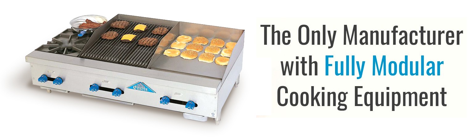 The Only Manufacturer with Fully Modular Cooking Equipment